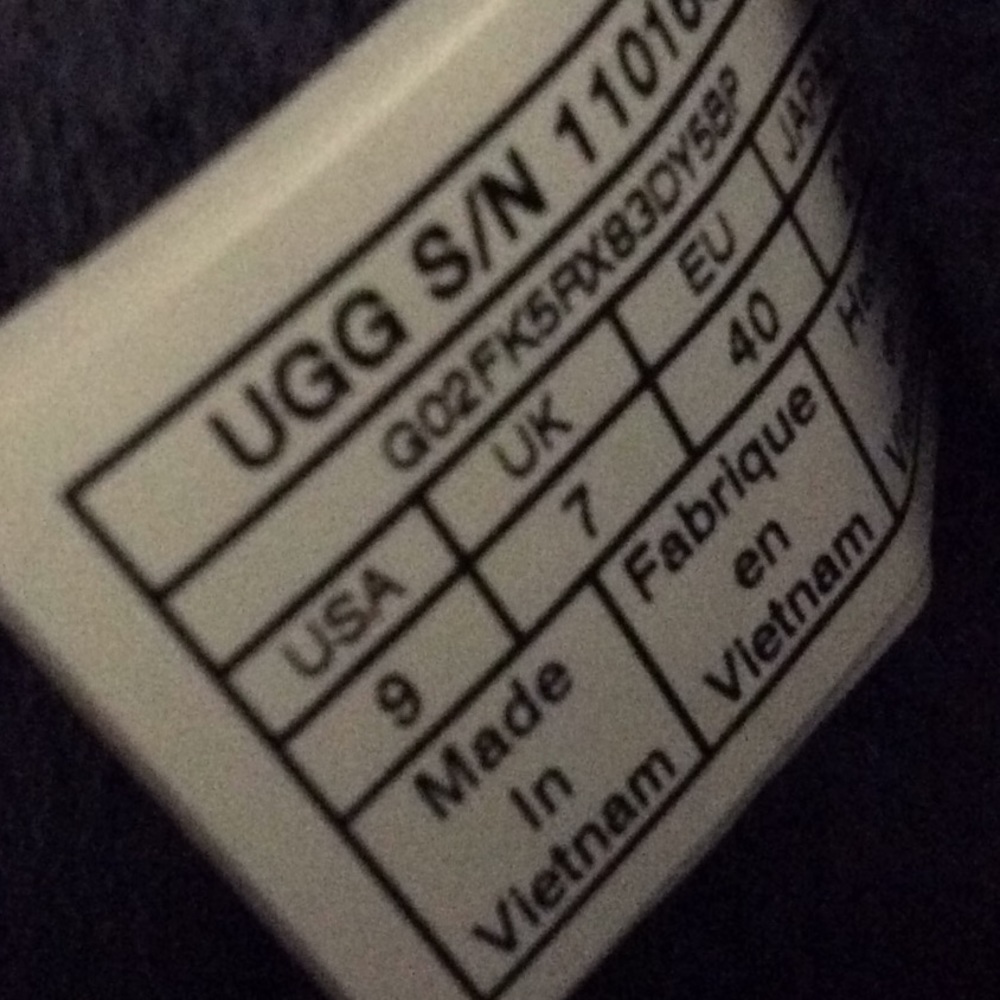 π Authentic UGG blue bailey bow boots- size 9 - Picture 5 of 8